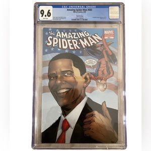 Amazing Spider-Man #583 Obama Cover